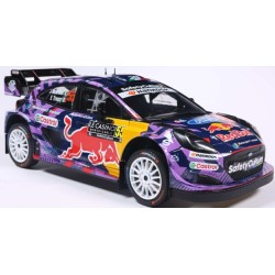 SOL1809509 - 1/18 FORD PUMA RALLY1 HYBRID PURPLE NO.55 MCERLEAN/TREACY RALLYE MONTE CARLO 2025 SOL1809509 - 1/18 FORD PUMA RALLY1 HYBRID PURPLE NO.55 MCERLEAN/TREACY RALLYE MONTE CARLO 2025