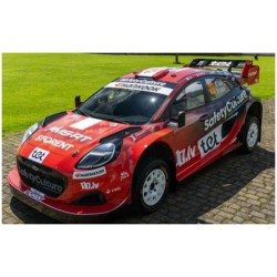 SOL1809510 - 1/18 FORD PUMA RALLY1 HYBRID RED #22 SESKS FRANCIS DELFI RALLY ESTONIA 2025