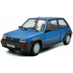 SOL1810004 - 1/18 RENAULT 5 GT TURBO MK1 BLEU ALPINE 1985 SOL1810004 - 1/18 RENAULT 5 GT TURBO MK1 BLEU ALPINE 1985