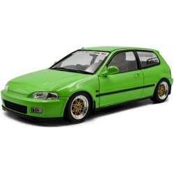 SOL1810408 - 1/18 HONDA CIVIC (EG6) SOLIDO WORKS NEON GREEN 1991 SOL1810408 - 1/18 HONDA CIVIC (EG6) SOLIDO WORKS NEON GREEN 1991
