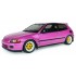 SOL1810409 - 1/18 HONDA CIVIC (EG6) SOLIDO WORKS PINK METALLIC PINK 1991