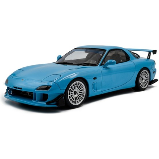 SOL1810608 - 1/18 MAZDA RX7 FD3RS SOLIDO WORKS BLUE 1999 SOL1810608 - 1/18 MAZDA RX7 FD3RS SOLIDO WORKS BLUE 1999