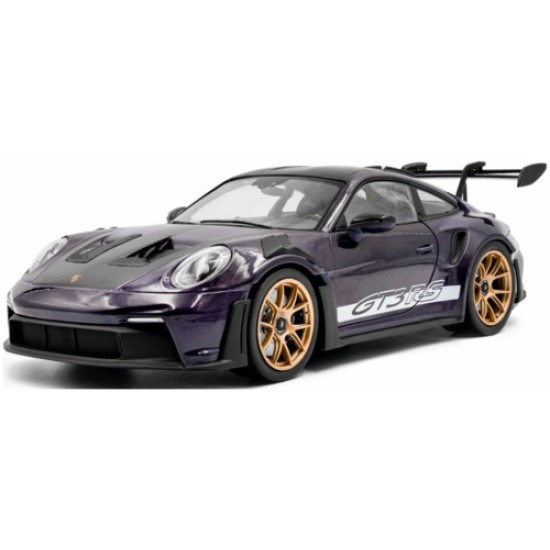 SOL1812103 - 1/18 PORSCHE 911 GT3RS WEISSACH PACKAGE VIOLA PURPLE METALLIC 2024 SOL1812103 - 1/18 PORSCHE 911 GT3RS WEISSACH PACKAGE VIOLA PURPLE METALLIC 2024