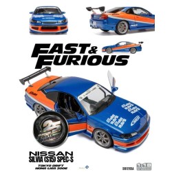 SOL1812205A - 1/18 NISSAN SILVIA (S15) SPEC-S TOKYO DRIFT MONA LISA 2006