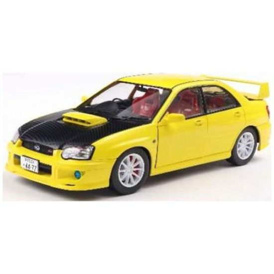 SOL1812302 - 1/18 SUBARU IMPREZA WRX STI STREETFIGHTERS YELLOW 2003