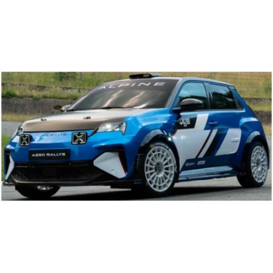 SOL1812606 - 1/18 ALPINE A290 RALLY LAUNCH LIVERY 2025