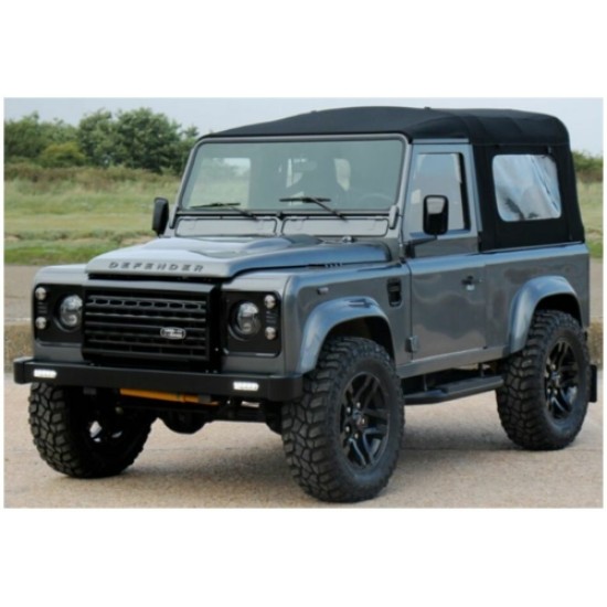 SOL1813501 - 1/18 LAND ROVER DEFENDER 90 SHORT W/REAR COVER MAT SILVER 2016 SOL1813501 - 1/18 LAND ROVER DEFENDER 90 SHORT W/REAR COVER MAT SILVER 2016