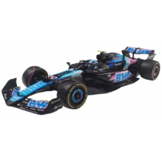 SOL1814002 - 1/18 ALPINE F1 TEAM A524 BLUE P.GASLY MONACO GP 2024