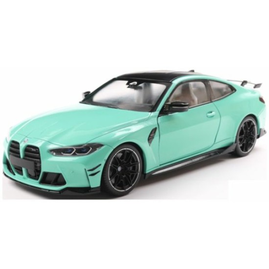 SOL1814501 - 1/18 BMW M4 PEFORMANCE PARTS SOLIDO WORKS TURQUOISE 2025 SOL1814501 - 1/18 BMW M4 PEFORMANCE PARTS SOLIDO WORKS TURQUOISE 2025