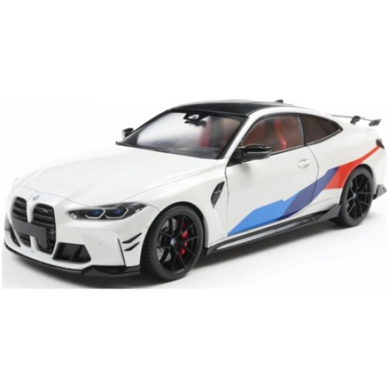 SOL1814502 - 1/18 BMW M4 PARTS WHITE AND M DECORATION 2025 SOL1814502 - 1/18 BMW M4 PARTS WHITE AND M DECORATION 2025