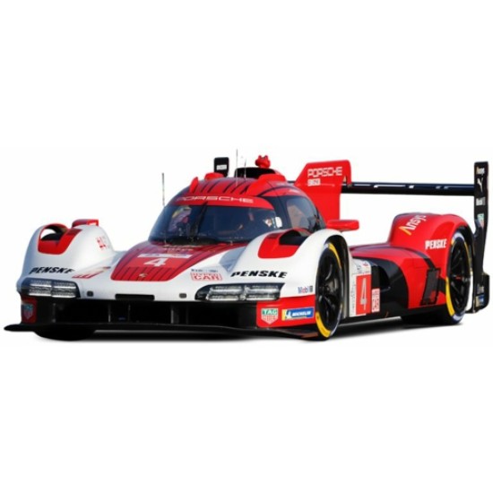 SOL1815103 - 1/18 PORSCHE 963 LMDH RED - NASR/TANDY/WEHRLEIN NO.4 LE MANS 2025