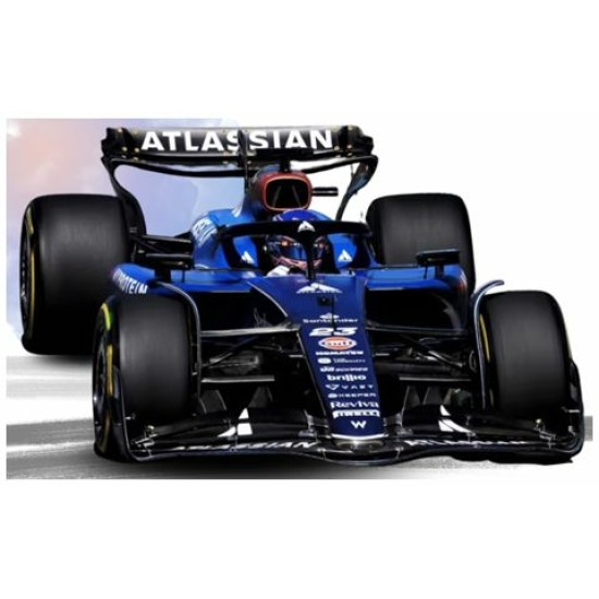 SOL1818801 - 1/18 WILLIAMS FW47 BLUE A.ALBON NO.23 GP AUSTRALIA 2025