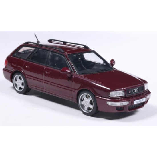 SOL4310110 - 1/43 AUDI AVANT RS2 RUBY RED 1995