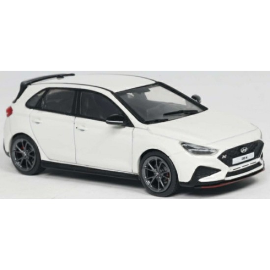 SOL4314403 - 1/43 HYUNDAI I30 N ATLAS WHITE 2022 SOL4314403 - 1/43 HYUNDAI I30 N ATLAS WHITE 2022
