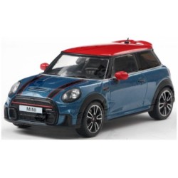 SOL4315003 - 1/43 MINI COOPER JOHN COOPER WORKS ISLAND BLUE METALLIC 2023 SOL4315003 - 1/43 MINI COOPER JOHN COOPER WORKS ISLAND BLUE METALLIC 2023