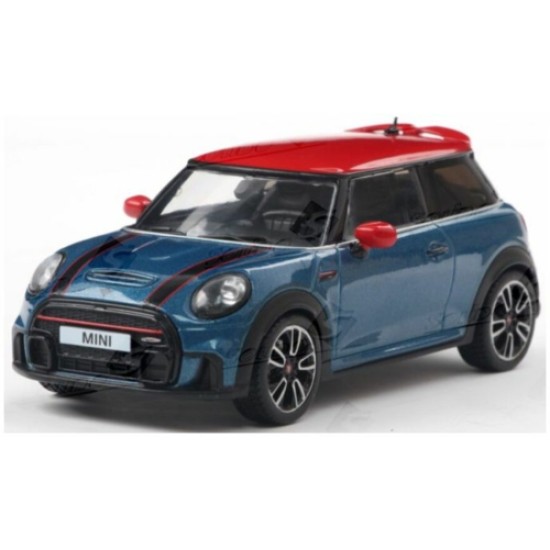 SOL4315003 - 1/43 MINI COOPER JOHN COOPER WORKS ISLAND BLUE METALLIC 2023 SOL4315003 - 1/43 MINI COOPER JOHN COOPER WORKS ISLAND BLUE METALLIC 2023