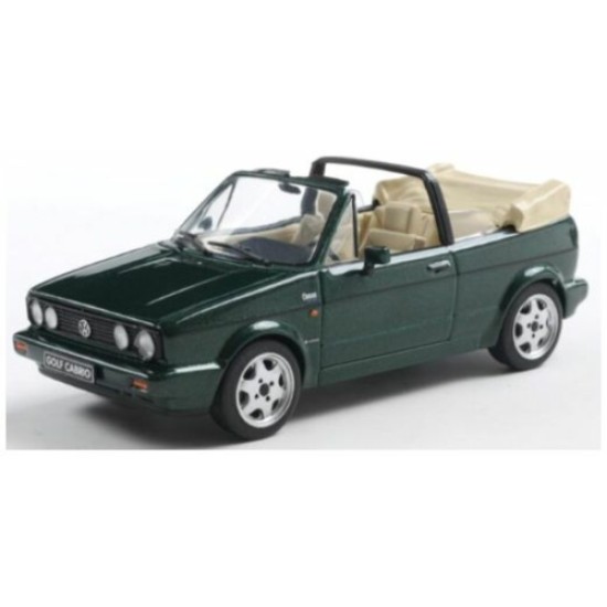 SOL4315803 - 1/43 VW GOLF CABRIO CLASSIC LINE CLASSIC GREEN 1992 SOL4315803 - 1/43 VW GOLF CABRIO CLASSIC LINE CLASSIC GREEN 1992