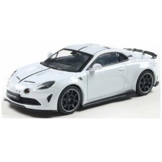 SOL4317204 - 1/43 ALPINE A110 RADICALE 70 WHITE 2024 SOL4317204 - 1/43 ALPINE A110 RADICALE 70 WHITE 2024