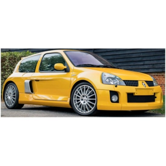 SOL4318102 - 1/43 RENAULT CLIO V6 PH.2 JAUNE SIRIUS 2003 SOL4318102 - 1/43 RENAULT CLIO V6 PH.2 JAUNE SIRIUS 2003