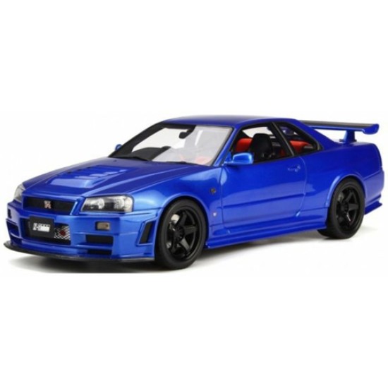 SOL4318202 - 1/43 NISSAN SKYLINE GT-R (R34) ZTUNE BAYSIDE BLUE 1998 SOL4318202 - 1/43 NISSAN SKYLINE GT-R (R34) ZTUNE BAYSIDE BLUE 1998