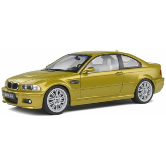 SOL4318602 - 1/43 BMW M3 COUPE PHOENIX YELLOW 2000 SOL4318602 - 1/43 BMW M3 COUPE PHOENIX YELLOW 2000