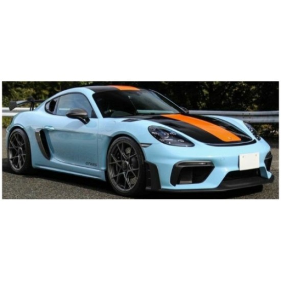 SOL4318802 - 1/43 PORSCHE 718 CAYMAN GT4 RS GULF BLUE 2024 SOL4318802 - 1/43 PORSCHE 718 CAYMAN GT4 RS GULF BLUE 2024