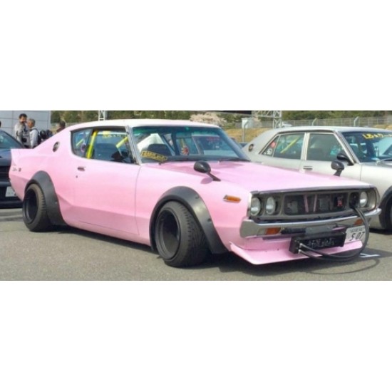 SOL4319802 - 1/43 NISSAN SKYLINE GT-R (KPGC110) KENMERI - W/LIBERTY WALK BODY KIT PINK 1972