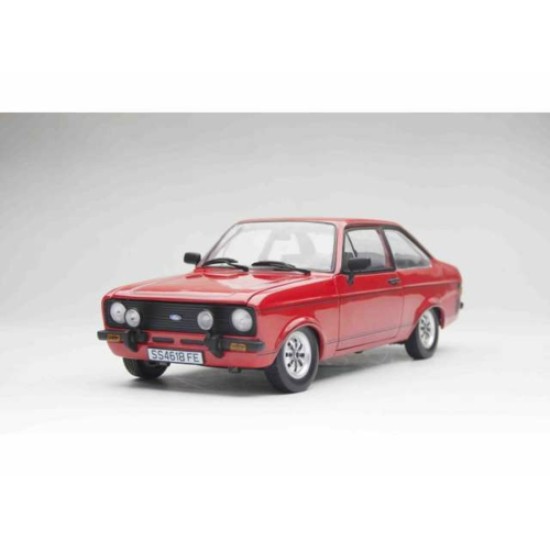1/18 FORD ESCORT MKII SPORT RED 1975