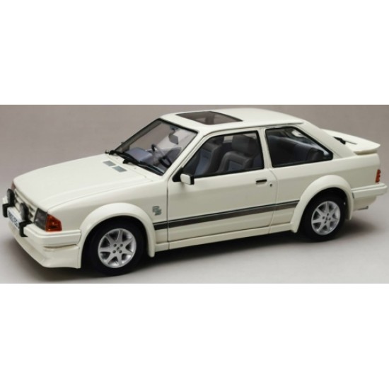 1/18 FORD ESCORT RS TURBO, WHITE (RE-LAUNCH) 4963R