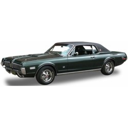 SUNH1575 - 1/18 MERCURY COUGAR XR7G AUGUSTA GREEN 1968