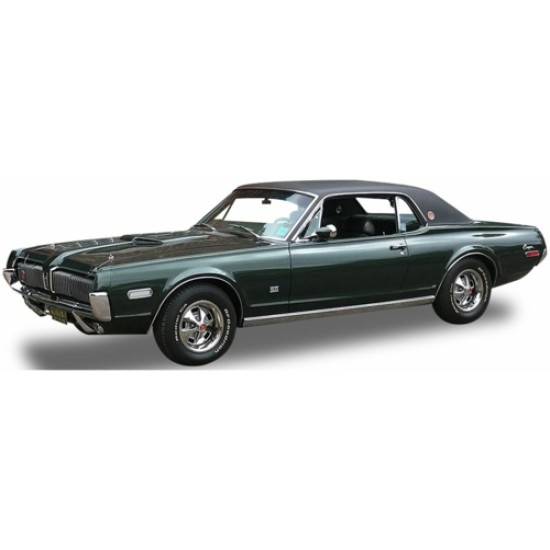 SUNH1575 - 1/18 MERCURY COUGAR XR7G AUGUSTA GREEN 1968