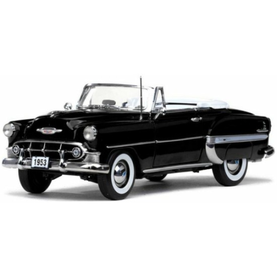 SUNH1626 - 1/18 CHEVROLET BEL AIR OPEN CONVERTIBLE BLACK 1953 SUNH1626 - 1/18 CHEVROLET BEL AIR OPEN CONVERTIBLE BLACK 1953