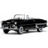 SUNH1626 - 1/18 CHEVROLET BEL AIR OPEN CONVERTIBLE BLACK 1953