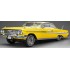 SUNH2112 - 1/18 CHEVROLET IMPALA HARD TOP LOWRIDER 1961 YELLOW W/MOVABLE SUSPENSION