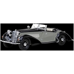 SUNH2410 - 1/18 HORCH 855 ROADSTER BLACK/SILVER 1939 SUNH2410 - 1/18 HORCH 855 ROADSTER BLACK/SILVER 1939