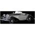 SUNH2410 - 1/18 HORCH 855 ROADSTER BLACK/SILVER 1939