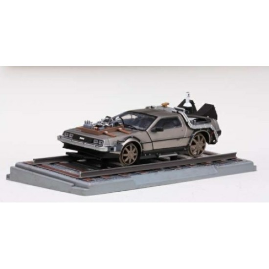 1/18 DELOREAN LK RAIL VERSION BACK FUTURE 3