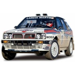 SUNH3131 - 1/18 LANCIA DELTA INTEGRALE NO.1 BIASION/SIVIERO - WINNER RALLYE SANREMO 1988