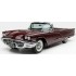 SUNH4318 - 1/18 FORD THUNDERBIRD OPEN CONVERTIBLE ROYAL BURGUNDY POLY 1960