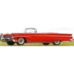 SUNH4708 - 1/18 LINCOLN CONTINENTAL MKIII OPEN CONVERTIBLE MATADOR RED 1958