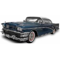 SUNH4808 - 1/18 BUICK LIMITED RIVIERA COUPE GLACIER WHITE DARK TURQUOISE POLY 195 SUNH4808 - 1/18 BUICK LIMITED RIVIERA COUPE GLACIER WHITE DARK TURQUOISE POLY 195