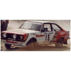 SUNH4862 - 1/18 FORD ESCORT RS1800 NO.15 SANTOS/OLIVEIRA RALLYE DE PORTUGAL VINHO DO PORTO 1983 SUNH4862 - 1/18 FORD ESCORT RS1800 NO.15 SANTOS/OLIVEIRA RALLYE DE PORTUGAL VINHO DO PORTO 1983