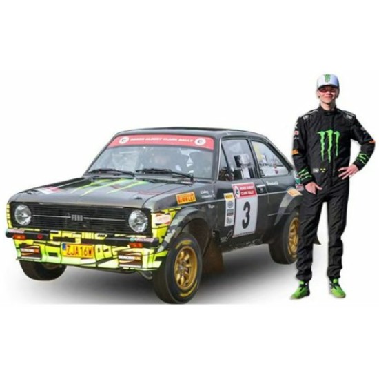 SUNH4864F - 1/18 FORD ESCORT RS1800 NO.3 SOLBERG/EDMONDSON ROGER ALBERT CLARK RALLY 2023 W/FIGURE SUNH4864F - 1/18 FORD ESCORT RS1800 NO.3 SOLBERG/EDMONDSON ROGER ALBERT CLARK RALLY 2023 W/FIGURE