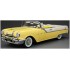 SUNH5059 - 1/18 PONTIAC STAR CHIEF OPEN CONVERTIBLE WHITE MIST AVALON YELLOW 1955