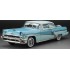 SUNH5148 - 1/18 MERCURY MONTCLAIR HARD TOP 1956 WITH SPARE TYRE NIAGARA BLUE/LAUDERDALE BLUE