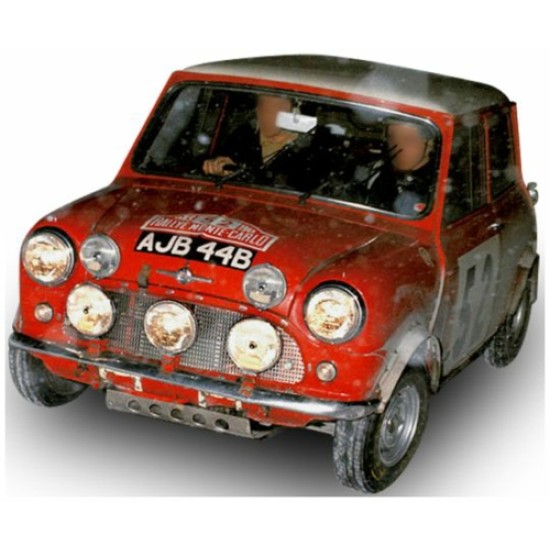 SUNH5322 - 1/12 MINI COOPER S NO.52 MAKINEN/EASTER WINNER RALLY MONACO 1965 SUNH5322 - 1/12 MINI COOPER S NO.52 MAKINEN/EASTER WINNER RALLY MONACO 1965