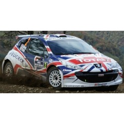SUNH5439 - 1/18 PEUGEOT 207 S2000 NO.2 K.MEEKE/P.NAGLE 3RD RALLY OF SCOTLAND 2010 SUNH5439 - 1/18 PEUGEOT 207 S2000 NO.2 K.MEEKE/P.NAGLE 3RD RALLY OF SCOTLAND 2010