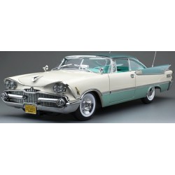 SUNH5493 - 1/18 DODGE CUSTOM ROYAL LANCER HARD TOP JADE METALLIC/PEARL 1959