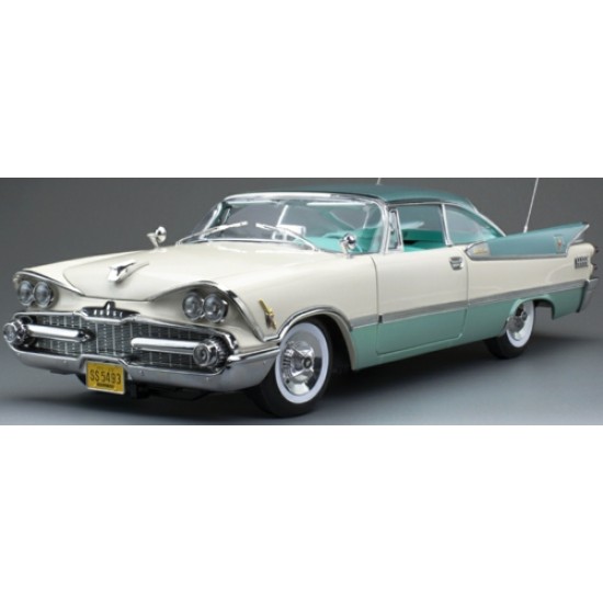 SUNH5493 - 1/18 DODGE CUSTOM ROYAL LANCER HARD TOP JADE METALLIC/PEARL 1959 SUNH5493 - 1/18 DODGE CUSTOM ROYAL LANCER HARD TOP JADE METALLIC/PEARL 1959