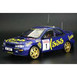 SUNH5524 - 1/18 SUBARU IMPREZA 555 NO.1 MCRAE/RINGER RALLYE DE ESPANA 1996 (LIMITED EDITION 999PCS)